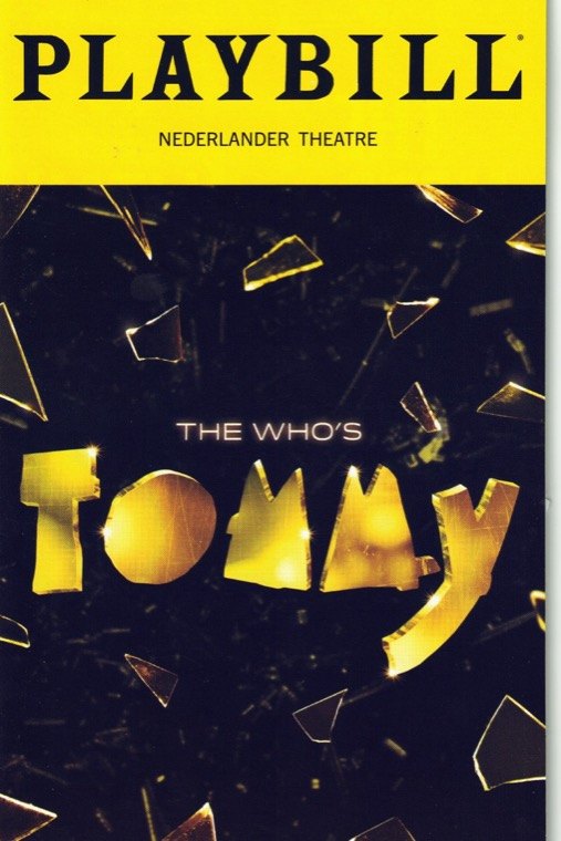 My Playbill for The Who’s Tommy